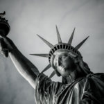 Dark statue of liberty